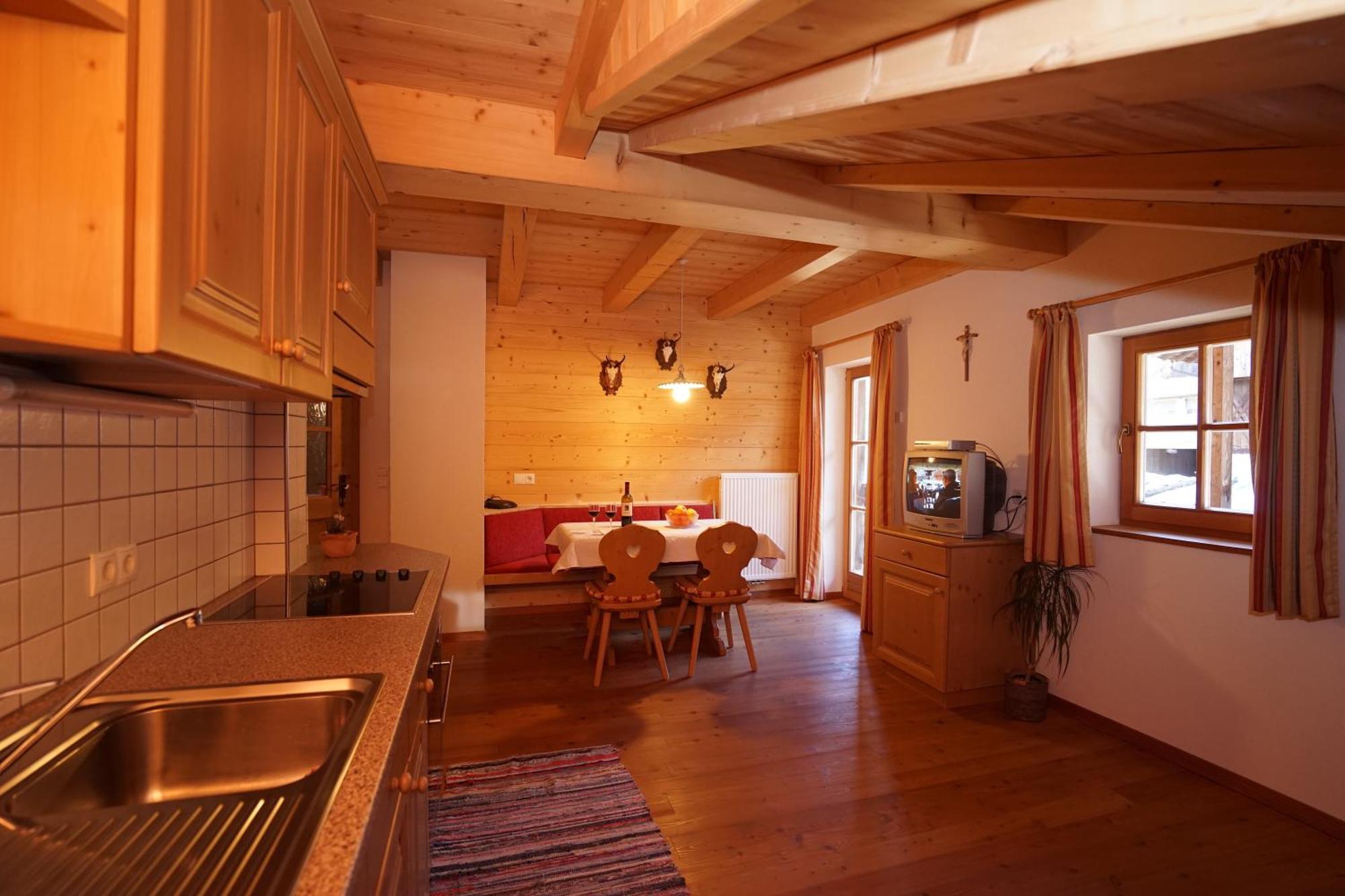 Appartement Unterhabererhof à Santa Maddalena in Casies Chambre photo